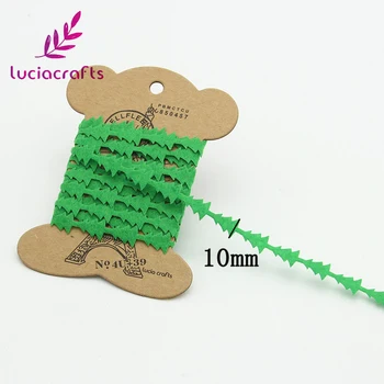 SALE Lucia crafts 2yard/lot Multi option Handmade Lace DIY for Garment Christmas party Christmas decoration accessories Q0801 
SALE Lucia crafts 2yard/lot Multi option Handmade Lace DIY for Garment Christmas party Christmas decoration accessories Q0801