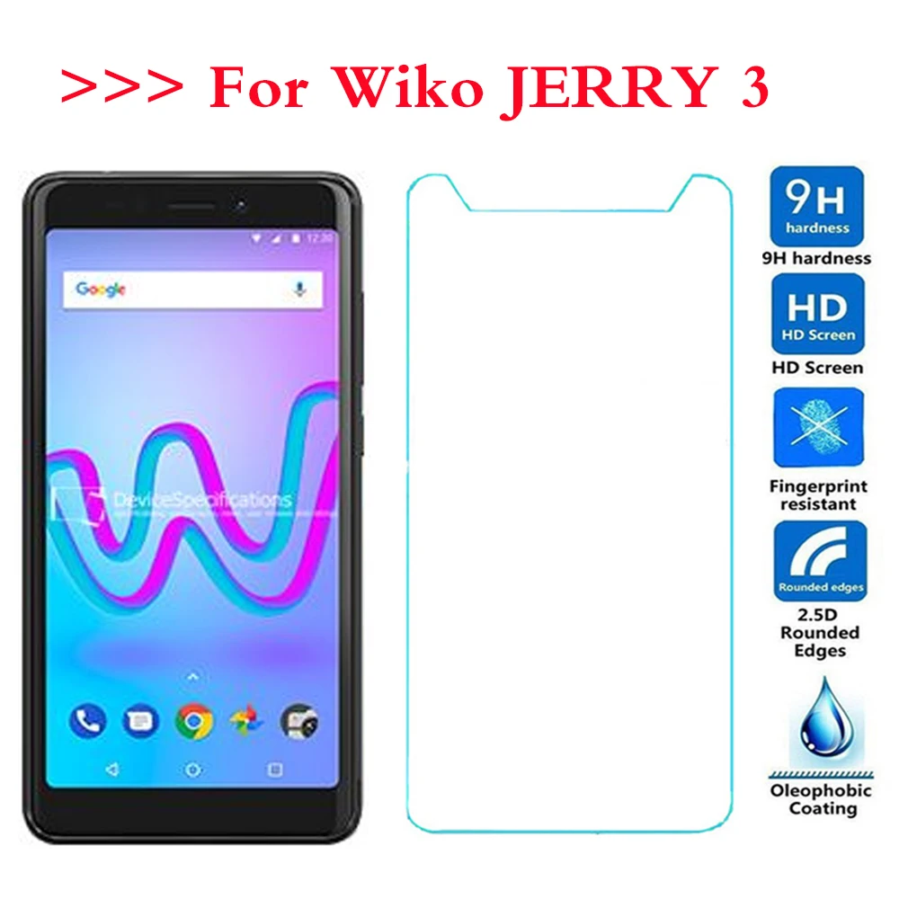 For wiko JERRY 3 Tempered Glass Protective Glass Film Explosion-proof For Wiko JERRY3 Screen Protector
For wiko JERRY 3 Tempered Glass Protective Glass Film Explosion-proof For Wiko JERRY3 Screen Protector