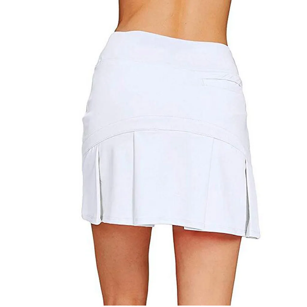 new design Summer solid skirt Fashion Women's Casual Pleated Tennis Golf Skirt with Underneath Shorts Running Skorts
new design Summer solid skirt Fashion Women's Casual Pleated Tennis Golf Skirt with Underneath Shorts Running Skorts