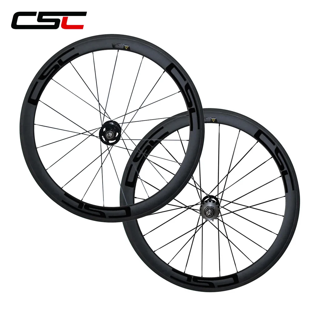 CSC carbon wheelset 25mm width U Shape 50mm Tubular track carbon bike wheels novatec hub with sapim cx ray or pillar 1420 spokes
CSC carbon wheelset 25mm width U Shape 50mm Tubular track carbon bike wheels novatec hub with sapim cx ray or pillar 1420 spokes