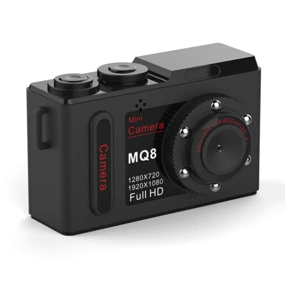 MQ8 HD 1080P Mini Camera Infrared Night Vision Portable Small Camera Mini DVR Digital Video Recorder
MQ8 HD 1080P Mini Camera Infrared Night Vision Portable Small Camera Mini DVR Digital Video Recorder