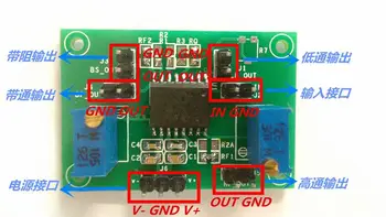 Universal Filter 10HZ-150KHZ Adjustable Narrow Low / High Pass /Band Pass Filter
Universal Filter 10HZ-150KHZ Adjustable Narrow Low / High Pass /Band Pass Filter