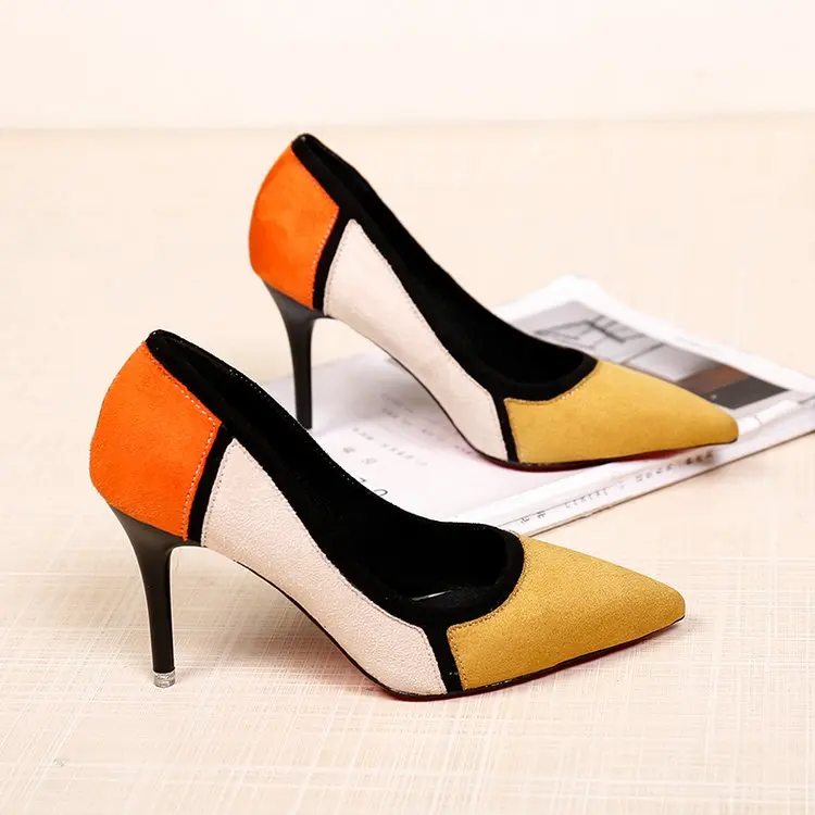 8.5CM size 34-39 Pointed Toe women banquet Pumps lady Wedding Party Shoes girl flock Casual dancing party high heels XG005
8.5CM size 34-39 Pointed Toe women banquet Pumps lady Wedding Party Shoes girl flock Casual dancing party high heels XG005