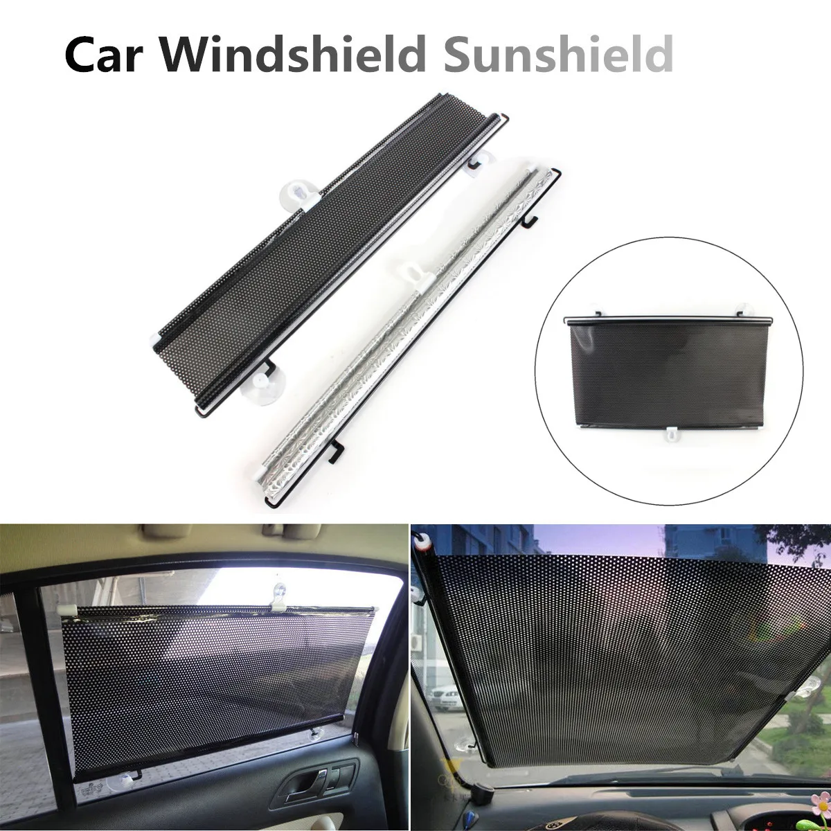 58 X 125 cm Retractable Car Windshield Side Window Sunshield Visor Sun Shade Curtain for VW Ford Audi Honda Toyotafor Jeep
58 X 125 cm Retractable Car Windshield Side Window Sunshield Visor Sun Shade Curtain for VW Ford Audi Honda Toyotafor Jeep