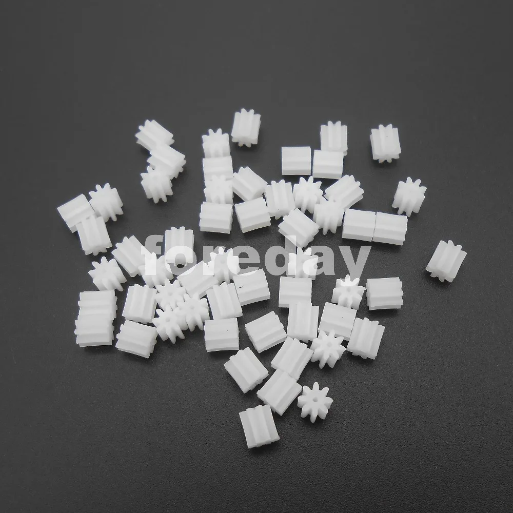 40PC NEW DIY 80.8A Plastic 8T 8 Teeth 5.5X5=H:D Aperture: 0.75mm Spur Gear Model Accessories Plastic Spur Gear *FD219X40
40PC NEW DIY 80.8A Plastic 8T 8 Teeth 5.5X5=H:D Aperture: 0.75mm Spur Gear Model Accessories Plastic Spur Gear *FD219X40