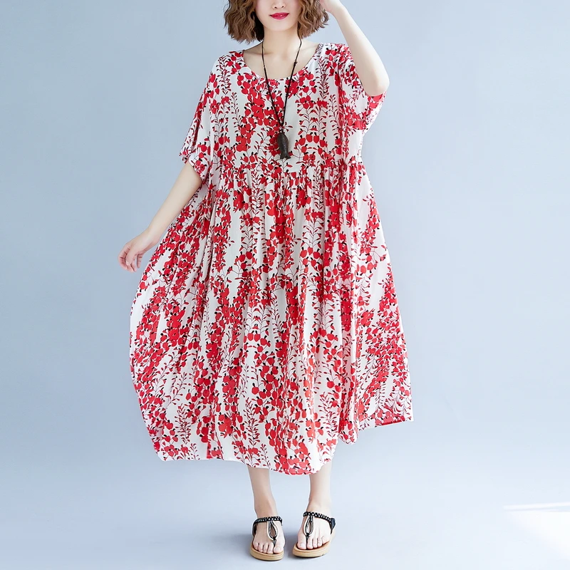 BIG SIZE 5XL 2019 Summer Women Fashion Elegant Flower Print Tops Ladies Female Plus Large Long Cotton Linen Robe Dress Vestidos
BIG SIZE 5XL 2019 Summer Women Fashion Elegant Flower Print Tops Ladies Female Plus Large Long Cotton Linen Robe Dress Vestidos