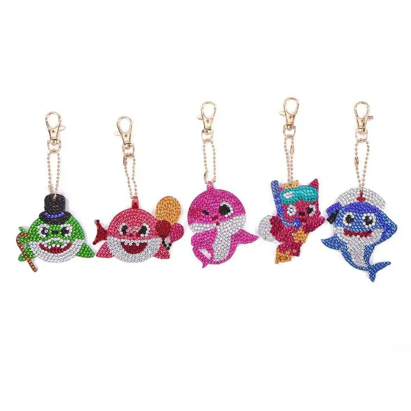 5pcs DIY Animals Full Drill Special Shaped Diamond Painting Keychain Gifts Cross Stitch Embroidery Women Bag Key Chain
5pcs DIY Animals Full Drill Special Shaped Diamond Painting Keychain Gifts Cross Stitch Embroidery Women Bag Key Chain