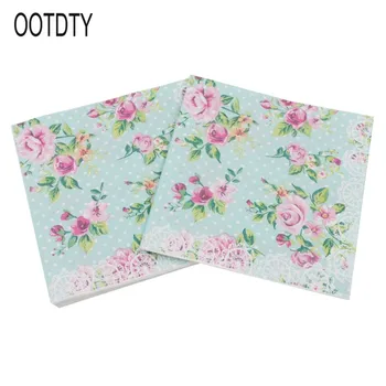 Disposable Paper Napkins Tableware Supply Printed Square Tissue flower Wave point Pattern Party Festive Celebration 20 Pieces
Disposable Paper Napkins Tableware Supply Printed Square Tissue flower Wave point Pattern Party Festive Celebration 20 Pieces
