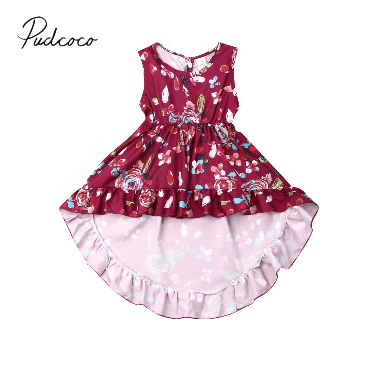 2019 Baby Summer Clothing Kid Baby Girl Dress Floral Ruffles Gown Sleeveless Party Princess Formal Dress Irregular Sundress
2019 Baby Summer Clothing Kid Baby Girl Dress Floral Ruffles Gown Sleeveless Party Princess Formal Dress Irregular Sundress