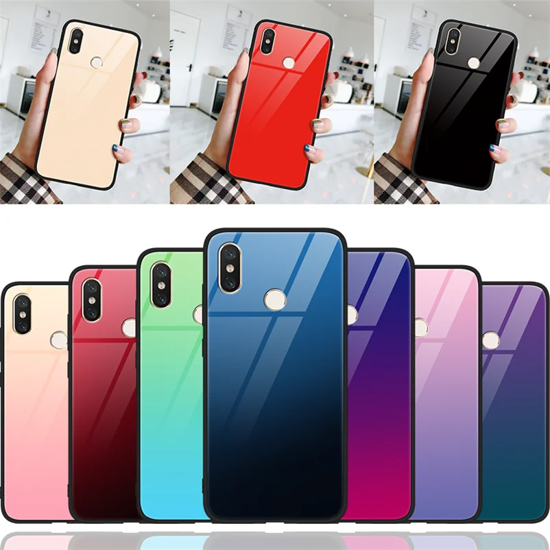 Tempered Glass Coque For Xiaomi Redmi 7 S2 5 Plus Note 5 6 Pro Mi 9 A2 6X 5 5S 6 8 SE Lite Explorer Mix 2 2S Max 3 Gradient Case
Tempered Glass Coque For Xiaomi Redmi 7 S2 5 Plus Note 5 6 Pro Mi 9 A2 6X 5 5S 6 8 SE Lite Explorer Mix 2 2S Max 3 Gradient Case