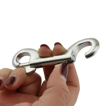 Stainless steel 316 Double End Snap Hook Bolt 65/76/90/100/115 mm Snap Buckle Metal Clip for Scuba Diving
Stainless steel 316 Double End Snap Hook Bolt 65/76/90/100/115 mm Snap Buckle Metal Clip for Scuba Diving