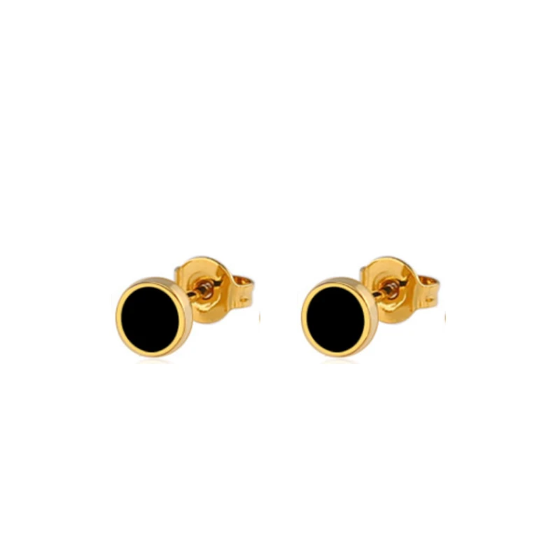 FairLadyHood Titanium Stainless Steel Women Stud Earrings Gold Silver Color Round Stud Earrings For Women Gift Jewelry aretes
FairLadyHood Titanium Stainless Steel Women Stud Earrings Gold Silver Color Round Stud Earrings For Women Gift Jewelry aretes