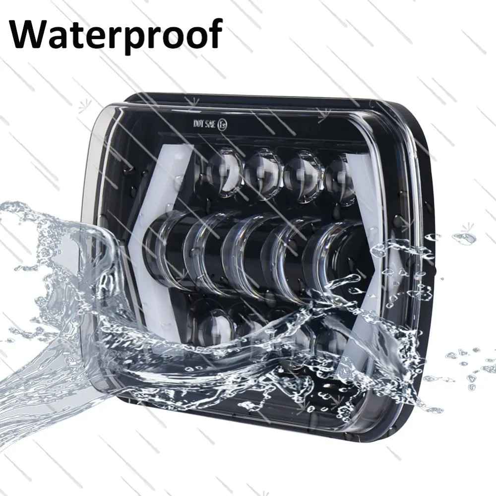 For Jeep Cherokee XJ Truck 4X4 Offroad (5x7) 5" x 7" 7x6 Inch LED Rectangular LED Headlight H6054 H5054 H6054LL 69822 6052 6053
For Jeep Cherokee XJ Truck 4X4 Offroad (5x7) 5" x 7" 7x6 Inch LED Rectangular LED Headlight H6054 H5054 H6054LL 69822 6052 6053