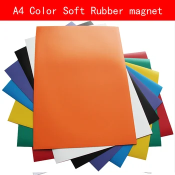 2PCS color A4 210mm*297mm*0.5mm Flexible soft rubber Magnet sheet surface PVC without magnetic single side multipole magnetic 
2PCS color A4 210mm*297mm*0.5mm Flexible soft rubber Magnet sheet surface PVC without magnetic single side multipole magnetic
