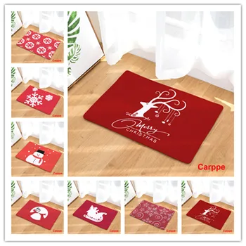Welcome Floor Mat Christmas Style Printing Flannel Entrance Carpet 40x60cm 50X80CM Kitchen Rug Bathroom Non-Slip Tapete
Welcome Floor Mat Christmas Style Printing Flannel Entrance Carpet 40x60cm 50X80CM Kitchen Rug Bathroom Non-Slip Tapete