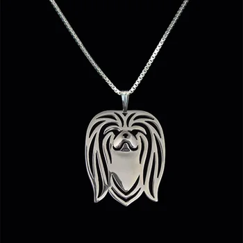 Gold Silver Color Pekingese Pendant Necklace Hunger Games Necklace Women Best Friend Choker 10pcs/lot
Gold Silver Color Pekingese Pendant Necklace Hunger Games Necklace Women Best Friend Choker 10pcs/lot
