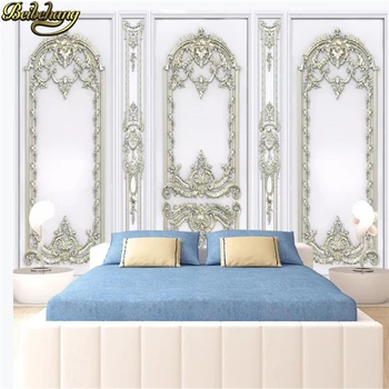 beibehang Custom Nordic 3d golden relief carved wall paper Mural Wallpaper For Bedroom Decorative Wallpaper 3D Murals wallpapers
beibehang Custom Nordic 3d golden relief carved wall paper Mural Wallpaper For Bedroom Decorative Wallpaper 3D Murals wallpapers