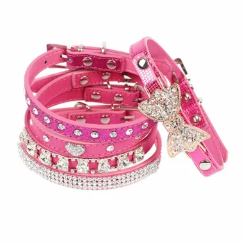 PipiFren Small Cats Collars Dogs Kitten Breakaway Necklace Rhinestone Accessories Leash Pet collier pour chat animaux reglable
PipiFren Small Cats Collars Dogs Kitten Breakaway Necklace Rhinestone Accessories Leash Pet collier pour chat animaux reglable