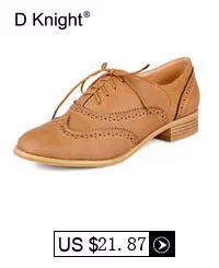 Fashion Round Toe Lace Up Women Flat Oxford Shoes Size 34-43 Shoes Woman Vintage Carved Oxford Shoes For Women Ladies Oxfords