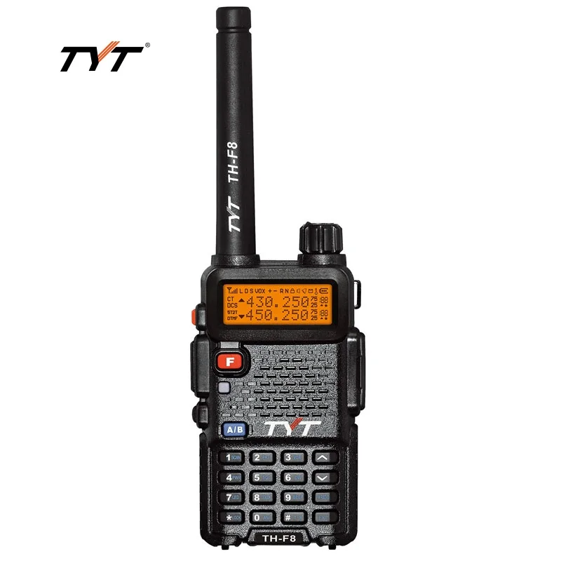 TYT TH-F8 Walkie talkie UHF 400-470Mhz Portable Transceiver Hunting 5W Transmit Power Walkie talkie
TYT TH-F8 Walkie talkie UHF 400-470Mhz Portable Transceiver Hunting 5W Transmit Power Walkie talkie