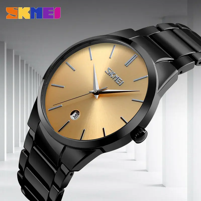 2019 SKMEI Mens Watches Top Brand Luxury 3Bar Waterproof Calendar Watch Men Alloy Straps Quartz Wristwatches Relogio Masculino
2019 SKMEI Mens Watches Top Brand Luxury 3Bar Waterproof Calendar Watch Men Alloy Straps Quartz Wristwatches Relogio Masculino