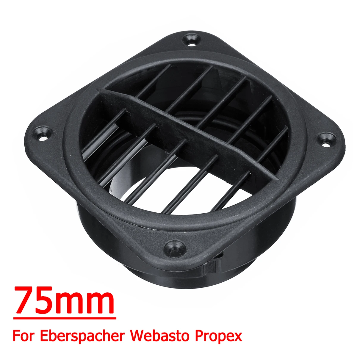 75mm Car Air Heater Ducting Warm Air Vent Outlet For Eberspacher for Webasto for Propex Plastic
75mm Car Air Heater Ducting Warm Air Vent Outlet For Eberspacher for Webasto for Propex Plastic