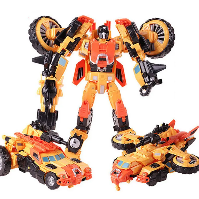 Haizhixing NEW 22CM Transformation Boy Toy Anime Action Figure Robot Car ABS Plastic Dinosaur Military Model Kids Toys Gifts
Haizhixing NEW 22CM Transformation Boy Toy Anime Action Figure Robot Car ABS Plastic Dinosaur Military Model Kids Toys Gifts
