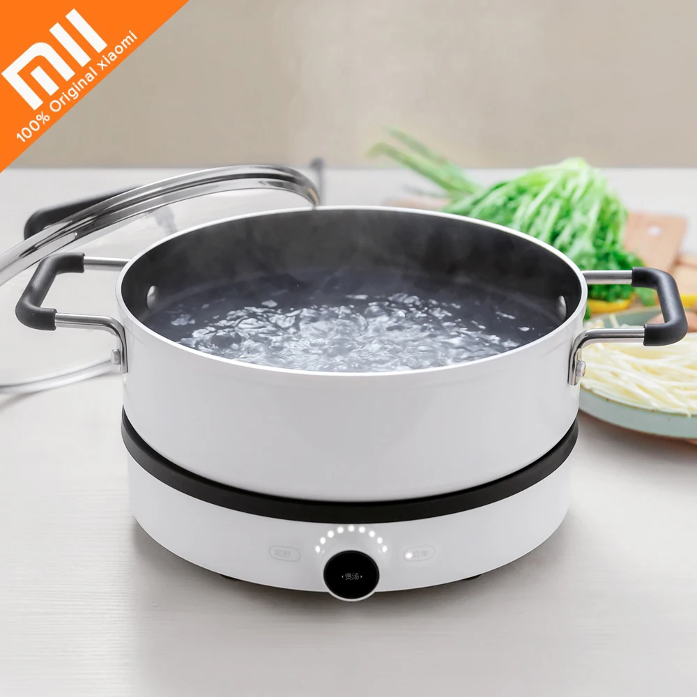 Original Xiaomi DCL01CM Creative Precise Control Induction Cooker 100+ Cooking Modes Electromagnetic Furnace 220V 2100W No Smart
Original Xiaomi DCL01CM Creative Precise Control Induction Cooker 100+ Cooking Modes Electromagnetic Furnace 220V 2100W No Smart