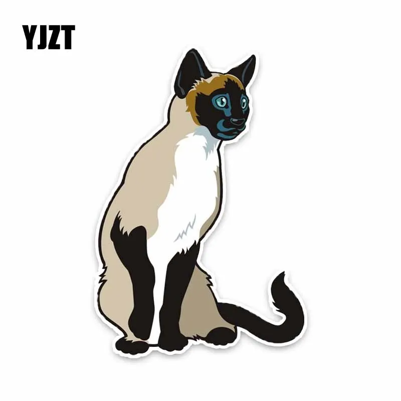 YJZT 10.3*15CM Siamese Cat Feline Kitten Cute Car Decoration Bumper Window Sticker C1-4290
YJZT 10.3*15CM Siamese Cat Feline Kitten Cute Car Decoration Bumper Window Sticker C1-4290