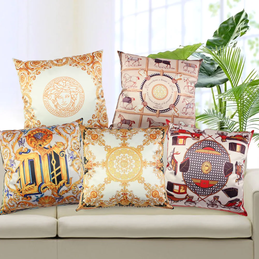 Royal luxury high precision simulation silk pillowcase home mahogany sofa satin cushion
Royal luxury high precision simulation silk pillowcase home mahogany sofa satin cushion