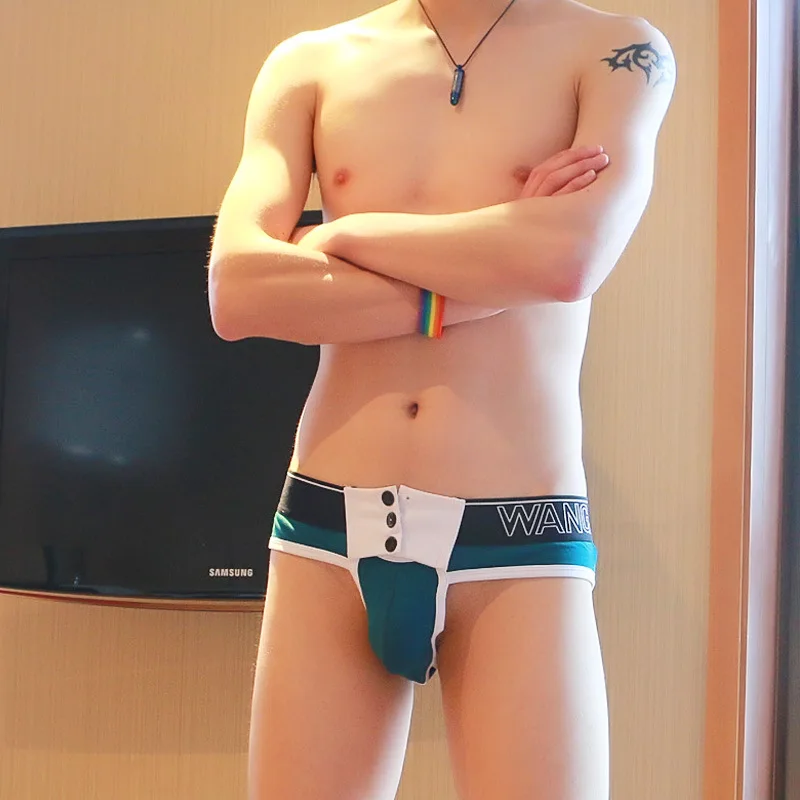 New Men's Underwear Cotton Briefs Wide-Breasted Buckle Belt U Convex Soft Underwear Men's Sexy Underwear Mens Briefs
New Men's Underwear Cotton Briefs Wide-Breasted Buckle Belt U Convex Soft Underwear Men's Sexy Underwear Mens Briefs