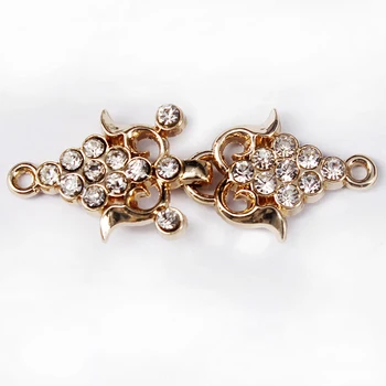 20set Closure Connectors Crystal Rhinestones Button Gold Tone Metal Waist Extender Hooks&Eyes Clasps Garment Fastener NK311
20set Closure Connectors Crystal Rhinestones Button Gold Tone Metal Waist Extender Hooks&Eyes Clasps Garment Fastener NK311