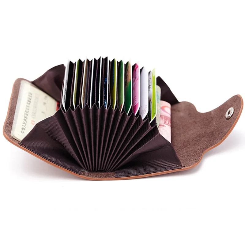 1pc Leather Card Storage Bags Men and Women Portable Wallet Business ID Card Holder Bank Credit Card Purse Storage Bag Gift
1pc Leather Card Storage Bags Men and Women Portable Wallet Business ID Card Holder Bank Credit Card Purse Storage Bag Gift