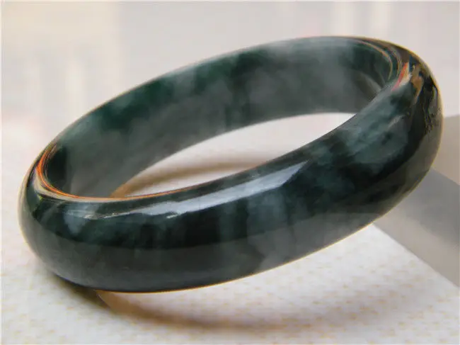 Hot sell ->@@ 58.5MM NATURAL CERTIFICATION GRADE A BEAUTIFUL GREEN JADEITE JADE BRACELET NEW -Top quality free shipping 
Hot sell ->@@ 58.5MM NATURAL CERTIFICATION GRADE A BEAUTIFUL GREEN JADEITE JADE BRACELET NEW -Top quality free shipping