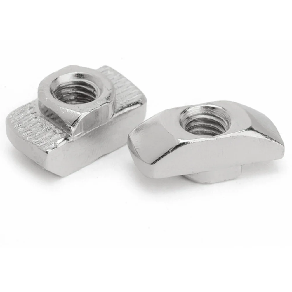 20Pcs M3 M4 M5 M6 M8 Nickel-plated Sliding T-nut Fixing Nut for 20-30-40-45 Series Aluminum Extrusion Profiles 2020 Series Slot
20Pcs M3 M4 M5 M6 M8 Nickel-plated Sliding T-nut Fixing Nut for 20-30-40-45 Series Aluminum Extrusion Profiles 2020 Series Slot