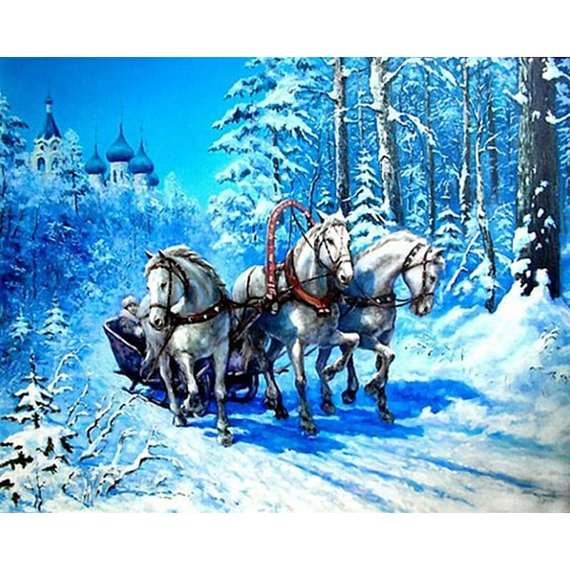 YIKEE diamond painting Sled horse,diamond painting square rhinestones,5d diamond puzzle Y808
YIKEE diamond painting Sled horse,diamond painting square rhinestones,5d diamond puzzle Y808
