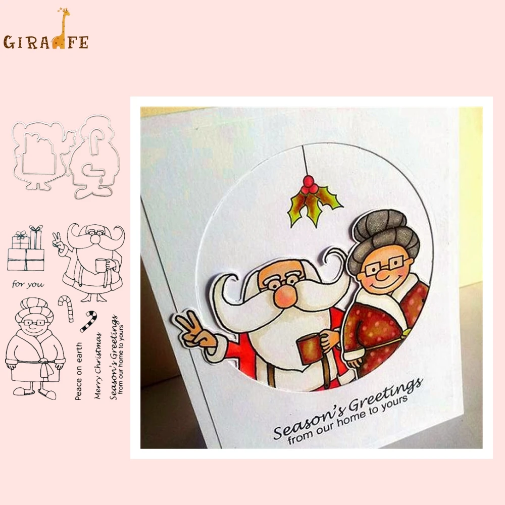 Santa Claus grandma Metal Cutting Dies and stamps New 2019 figure DIY dies scrapbooking New Arrivals Embossing Stamp and Die Set 
Santa Claus grandma Metal Cutting Dies and stamps New 2019 figure DIY dies scrapbooking New Arrivals Embossing Stamp and Die Set