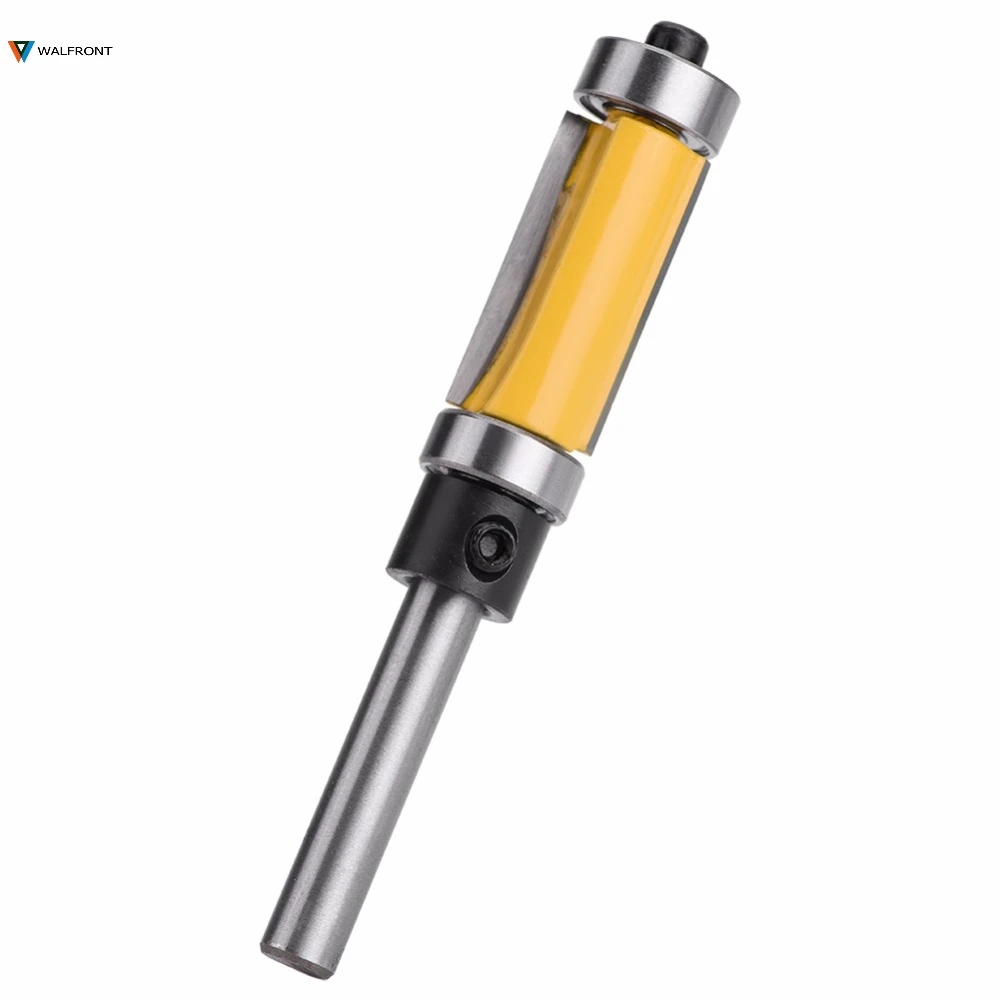 New 1/4" Shank Top Bottom Bearing Flush Trim Router Bit For Woodworking Cutter Tool Template Router Bit
New 1/4" Shank Top Bottom Bearing Flush Trim Router Bit For Woodworking Cutter Tool Template Router Bit