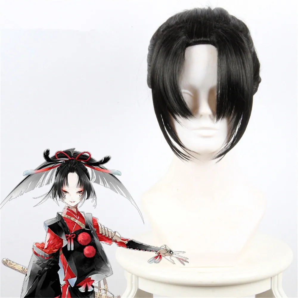 Mikazuki Munechika Cosplay Wig Anime Touken Ranbu Cosplay Hair Dark black Heat Resistant Touken Ranbu Wig
Mikazuki Munechika Cosplay Wig Anime Touken Ranbu Cosplay Hair Dark black Heat Resistant Touken Ranbu Wig