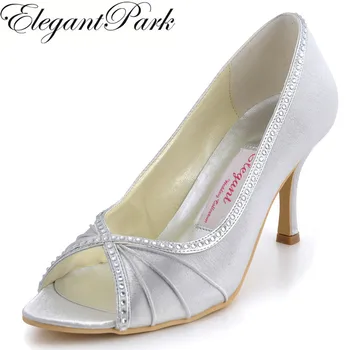 EP11032 woman shoes peep toe silver white high heel wedding bridal pumps rhinestones satin lady female party evening shoes blue
EP11032 woman shoes peep toe silver white high heel wedding bridal pumps rhinestones satin lady female party evening shoes blue