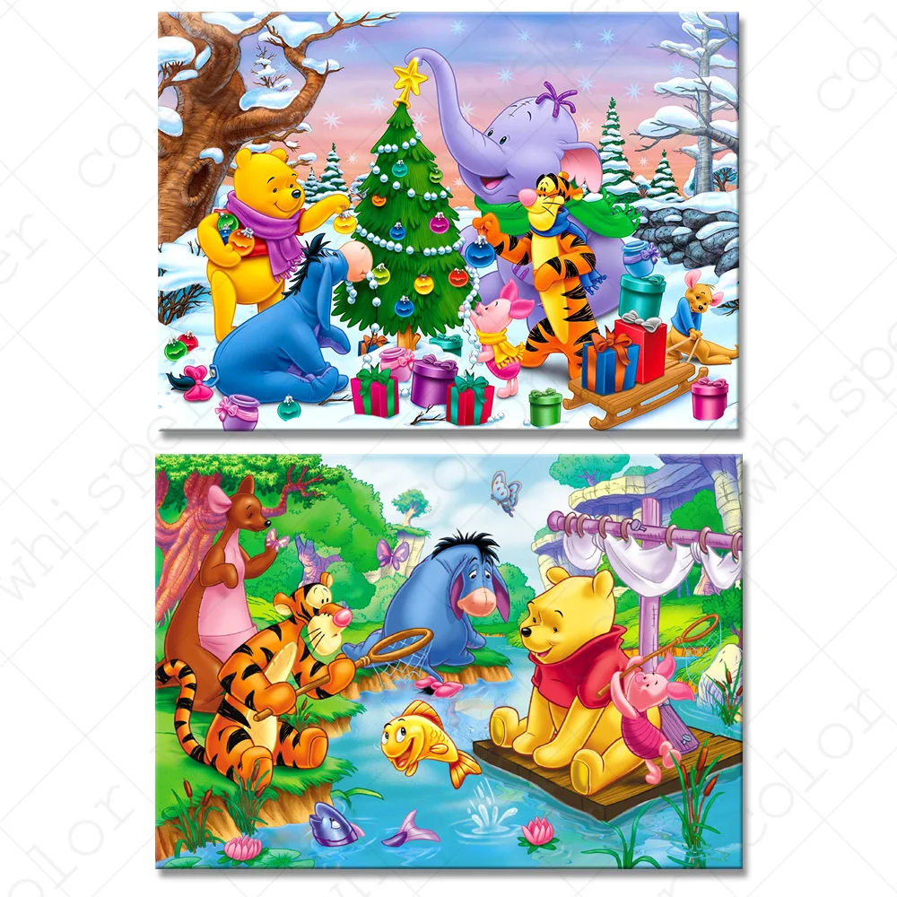 Diamond Painting Full Square/Round Drill Daimond Painting Me To You Bears Winnie The Pooh Cartoon Mosaic Rhinestone Art LE02003
Diamond Painting Full Square/Round Drill Daimond Painting Me To You Bears Winnie The Pooh Cartoon Mosaic Rhinestone Art LE02003