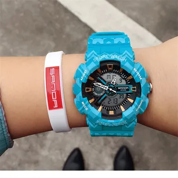 2019 Casual LED Digital Watches Women Luminous Dual Display Ladies Wristwatch Casual Sports Montre Femme Relogio Feminino
2019 Casual LED Digital Watches Women Luminous Dual Display Ladies Wristwatch Casual Sports Montre Femme Relogio Feminino