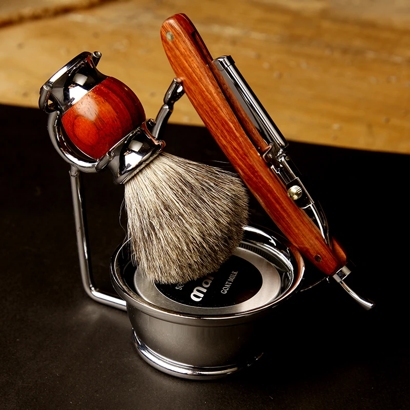 5 Pieces Set Traditional Razor Men Shaving Set Cleaning Shaving Brush Shaver Razor Holder Wood Handle Shaving Brush Set For Man
5 Pieces Set Traditional Razor Men Shaving Set Cleaning Shaving Brush Shaver Razor Holder Wood Handle Shaving Brush Set For Man