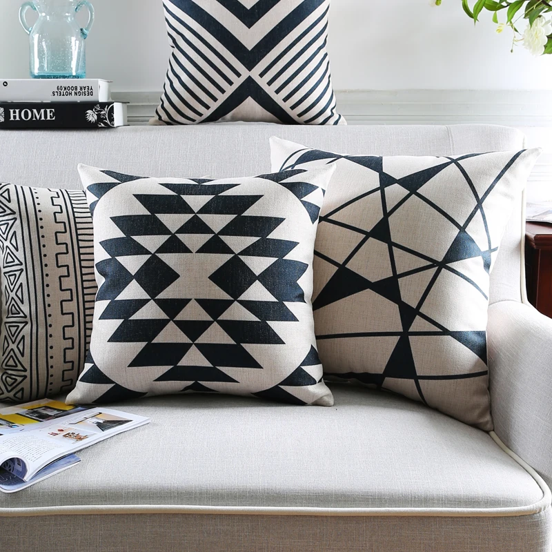 Wholesales Pillow Cover Dark Grey Aztect Abstract Geometric Printed Cushion Cover Home Decorative Pillow Case 45x45cm/30x50cm
Wholesales Pillow Cover Dark Grey Aztect Abstract Geometric Printed Cushion Cover Home Decorative Pillow Case 45x45cm/30x50cm