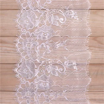 New arrival 3Y/ lot Eyelash Lace Fabric 24cm DIY Decorative High Quality Soft Off Nylon Eyelash Lace Trim Wedding Dress Fabric
New arrival 3Y/ lot Eyelash Lace Fabric 24cm DIY Decorative High Quality Soft Off Nylon Eyelash Lace Trim Wedding Dress Fabric