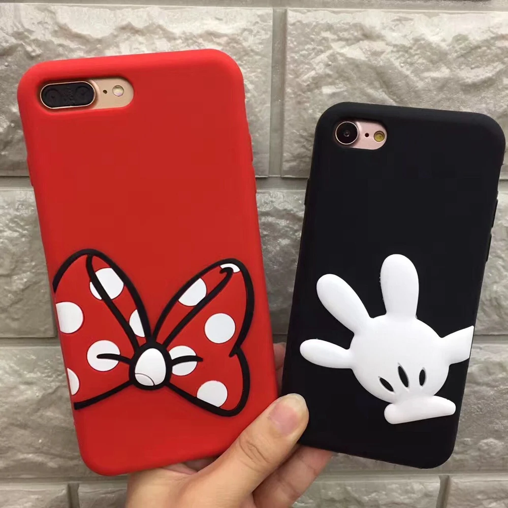 Mickey Minnie Phone Case For iPhone XS Max XR Silicone soft all-inclusive lanyard Back Cover For iPhone 5 SE 6S 7 8 Plus X Shell
Mickey Minnie Phone Case For iPhone XS Max XR Silicone soft all-inclusive lanyard Back Cover For iPhone 5 SE 6S 7 8 Plus X Shell