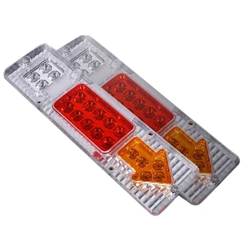 TOYL 2 pcs 12V LED Truck Trailer Caravan Van Rear Tail Stop Reverse Light Indicator Lamp
TOYL 2 pcs 12V LED Truck Trailer Caravan Van Rear Tail Stop Reverse Light Indicator Lamp