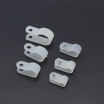 200/500/1000PCS R-Type Nylon Cable Clamp Clear Black R-Type Cable Clamp Cable Clips 5.3/6.4/8.4/10.4/13.2/16/19.2/23/30MM
200/500/1000PCS R-Type Nylon Cable Clamp Clear Black R-Type Cable Clamp Cable Clips 5.3/6.4/8.4/10.4/13.2/16/19.2/23/30MM
