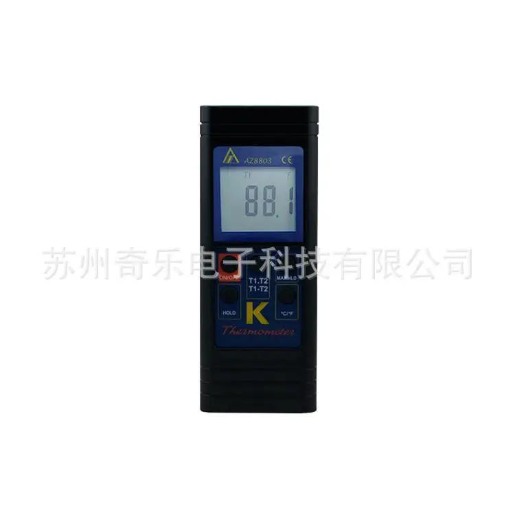 AZ8803 dual channel K thermocouple thermometer
AZ8803 dual channel K thermocouple thermometer
