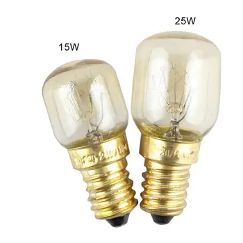 220V High Temperature Bulb 15W 25W E14 300 Degree Microwave Oven Light Bulbs Cooker Tungsten Filament Lamp Bulbs Salt Light Bulb
220V High Temperature Bulb 15W 25W E14 300 Degree Microwave Oven Light Bulbs Cooker Tungsten Filament Lamp Bulbs Salt Light Bulb